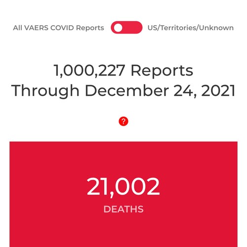 OPENVAERS takes the PUBLICLY available data from VAERS and makes it more user friendly. We are a PRIVATE entity, not affiliated with HHS, the CDC, nor the FDA.