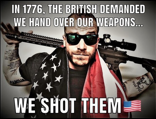 #BanAssaultWeapons ๐
What part of #ShallNotBeInfringed do you not understand?
~ #2ADefenders