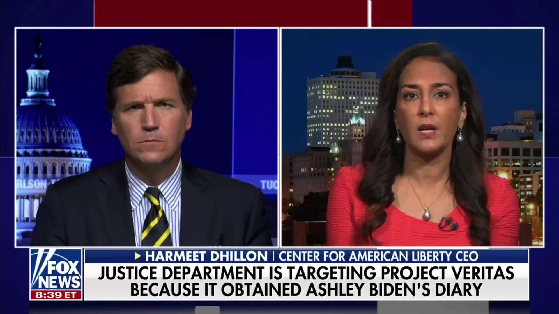 Tucker Carlson: DOJ Targeted James O’Keefe and Project Veritas #SpyingScandal