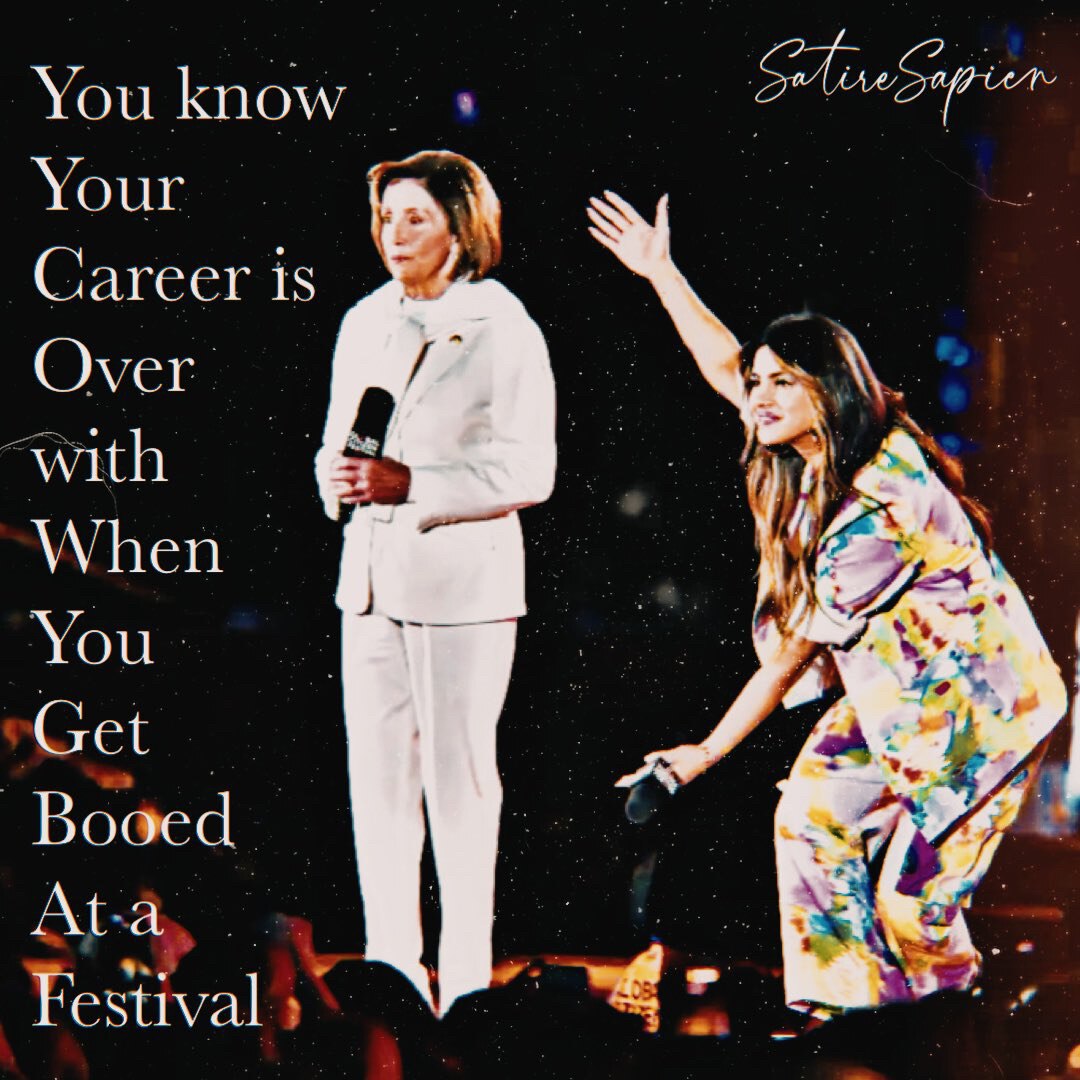  Nancy Pelosi savagely booed during surprise appearance at New York City festival

https://www.daily...