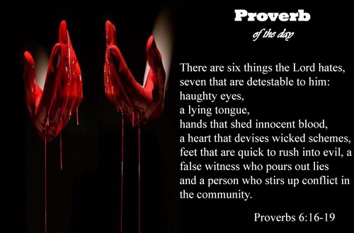 ABORTION~HANDS THAT SHED INNOCENT BLOOD