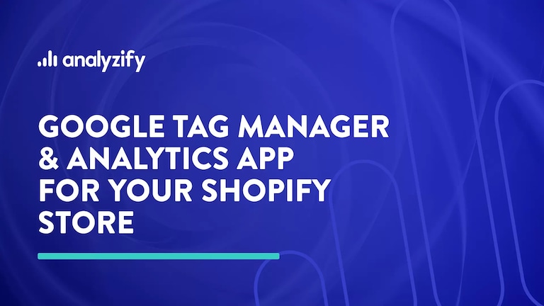 Learn more about Analyzify & Data Analytics. Have an accurate and reliable data analytics setup on Shopify.

https://docs.analyzify.app

#shopify #shopifys