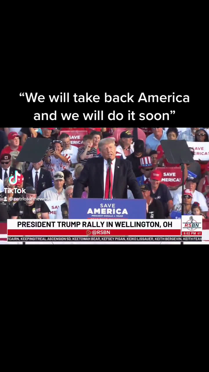 From my TikTok. President Trump does not not make empty threats. The deep state should be scared. He...