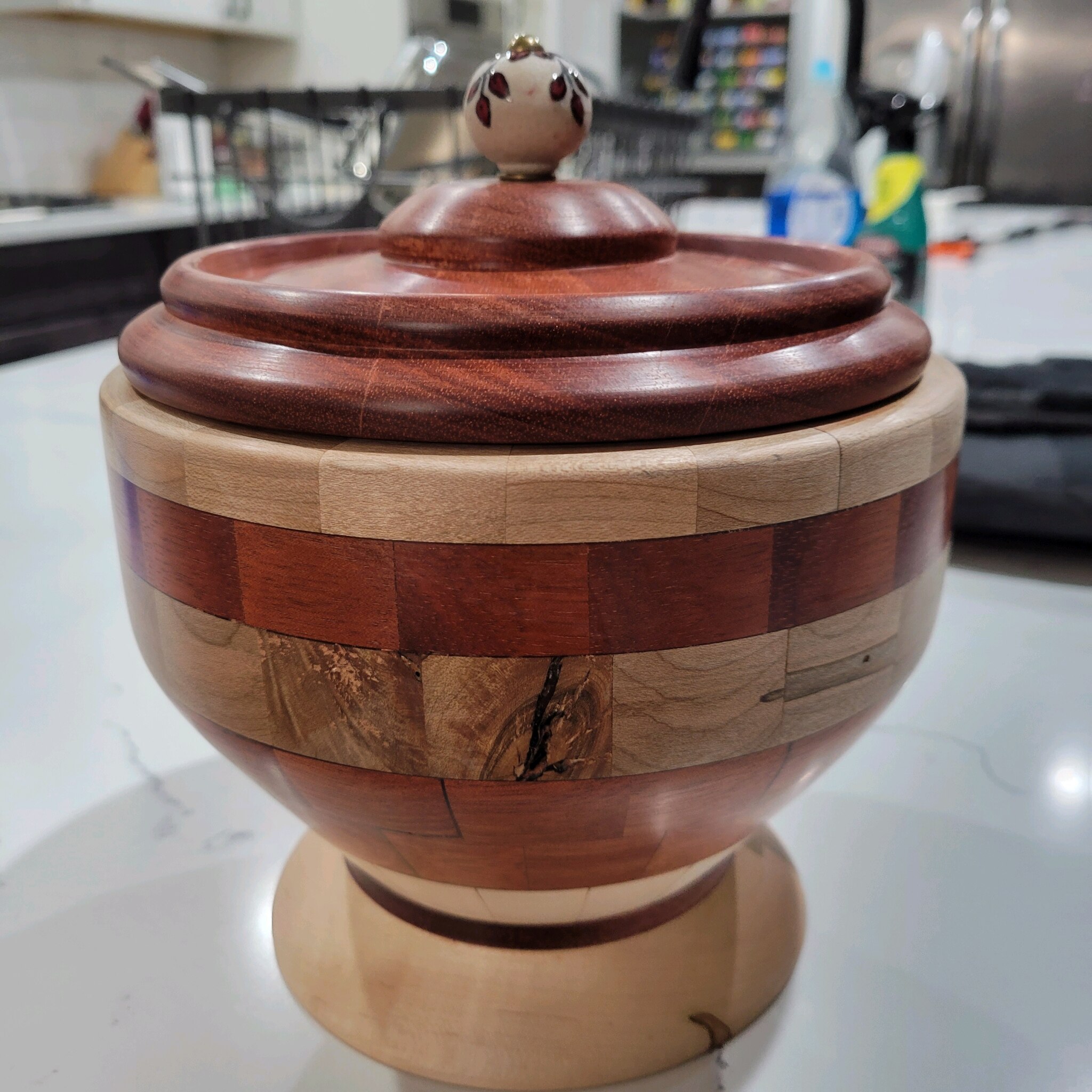 maple and bloodwood