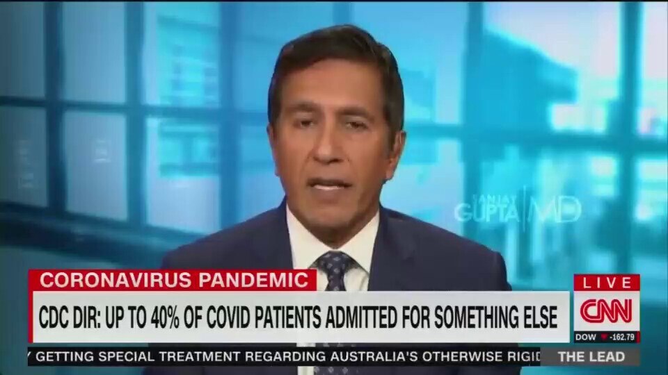 Even CNN is questioning the legitimacy of the plandemic now, the gig is almost up, hold the line.