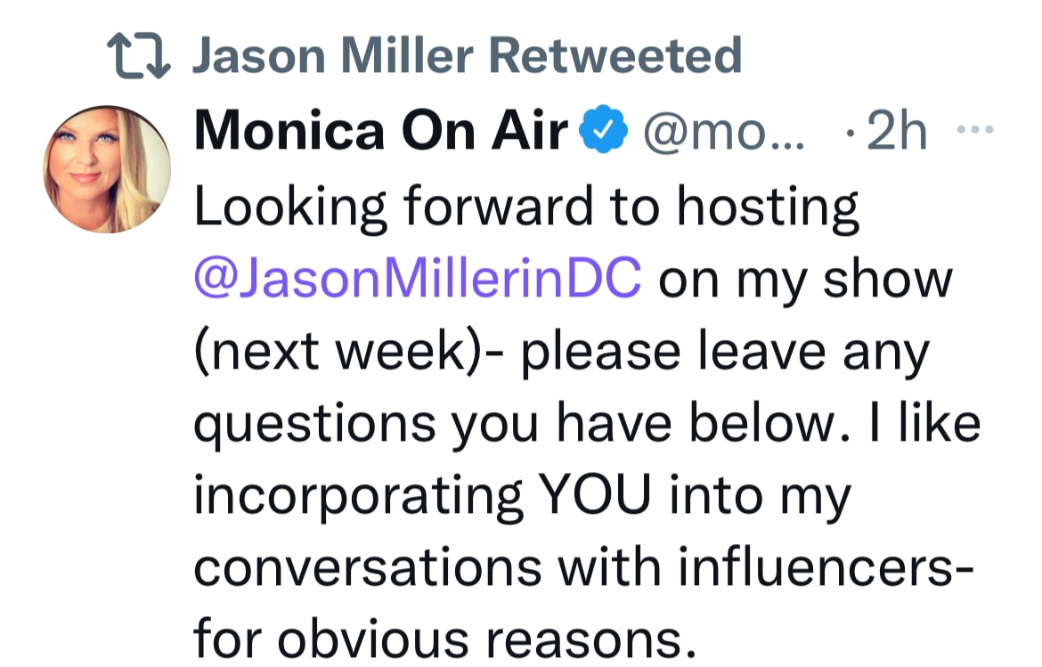 Looking forward to this @JasonMillerinDC 