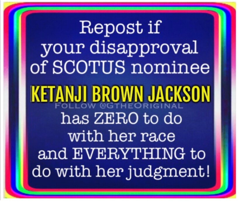 #noketanji #scotusnominee #ifollowback #ifbp🌹share 🇺🇸