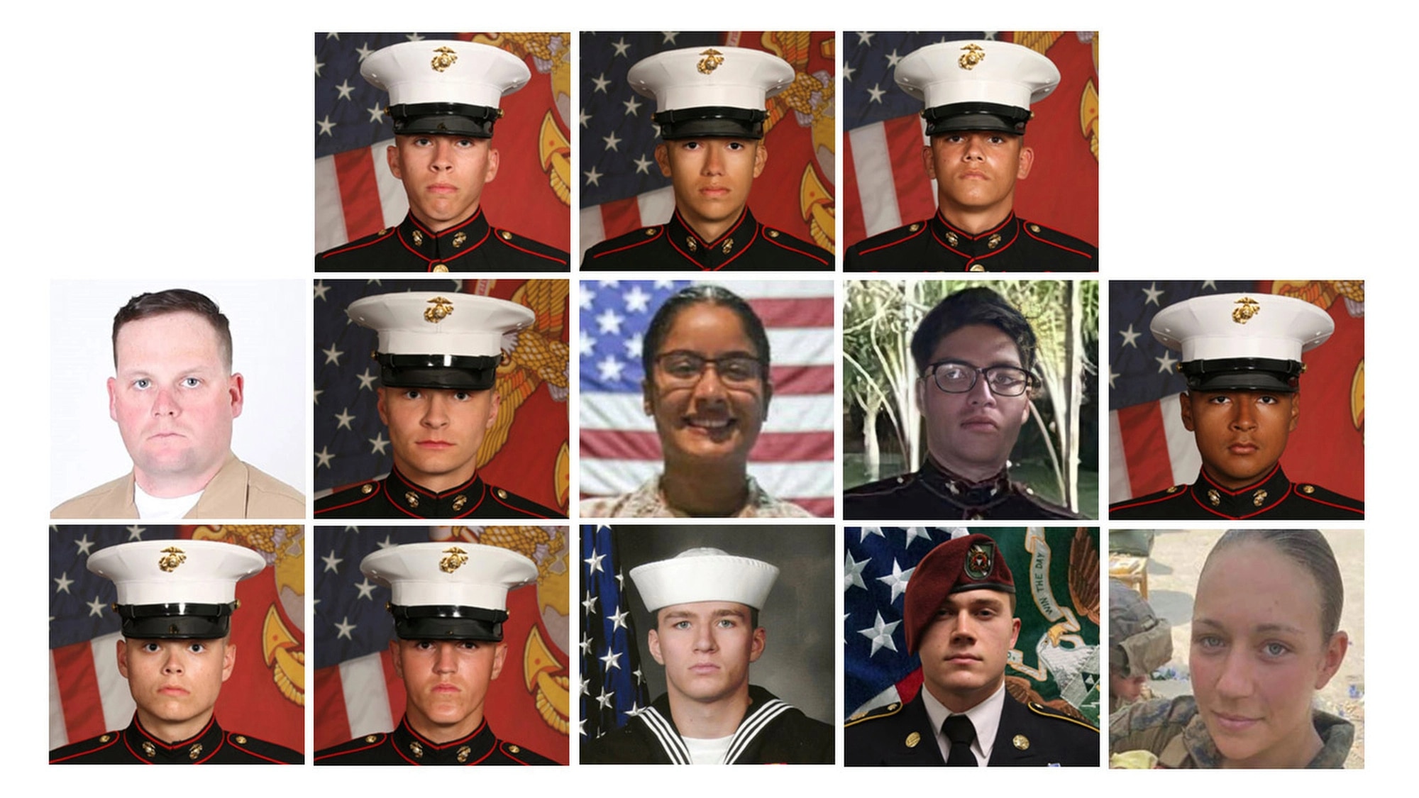 Last Memorial Day, these heroes were still with us. Remember the fallen.