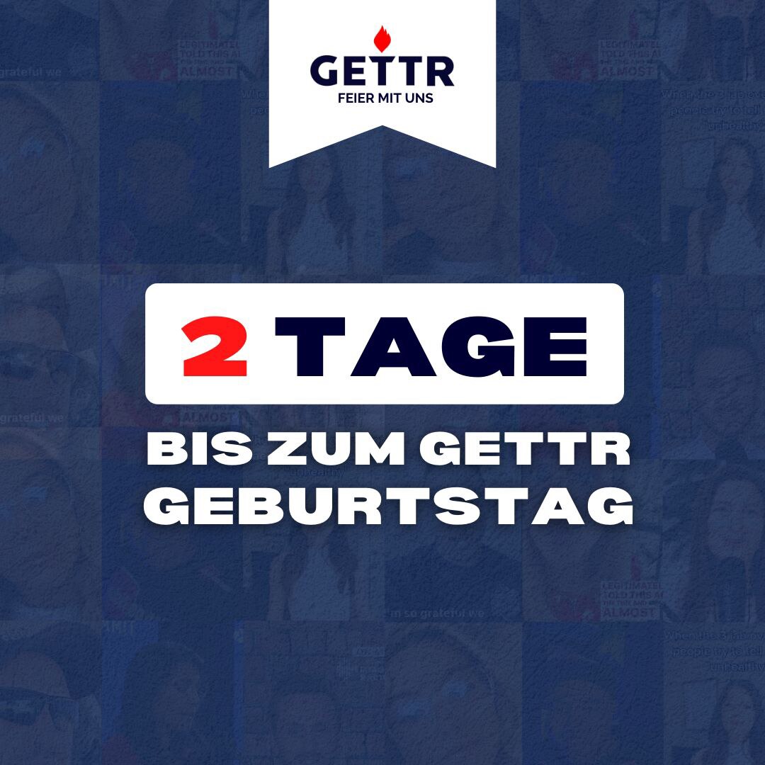 Sonntag, 3.7. 18 h - GETTR-Geburtstags-Warmup in der @Honigwabe mit @achseostwest und @IrfanPeci!