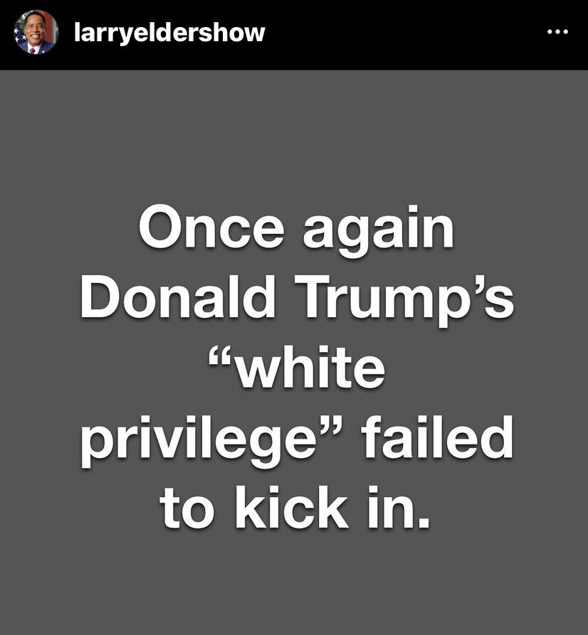 Larry Elders speaks out: 

