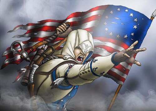 The assassin of colonial america, Connor Kenway from Assassin's Creed 3.

#assassinscreed #connor #k...