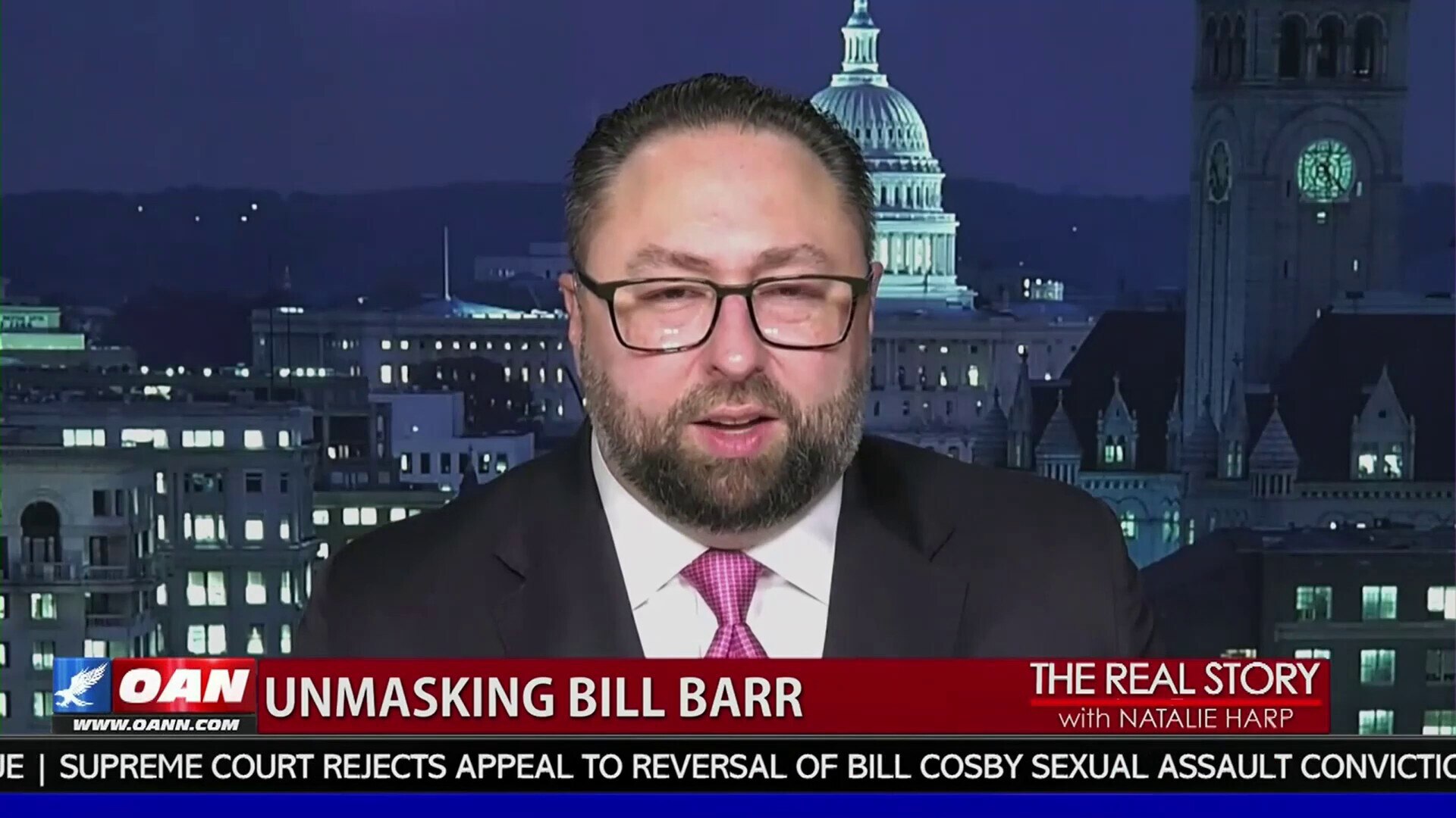 ICYMI: #GETTR CEO @JasonMillerinDC joined @NatalieJHarp on @OANN to discuss Bill Barr's recent comme...
