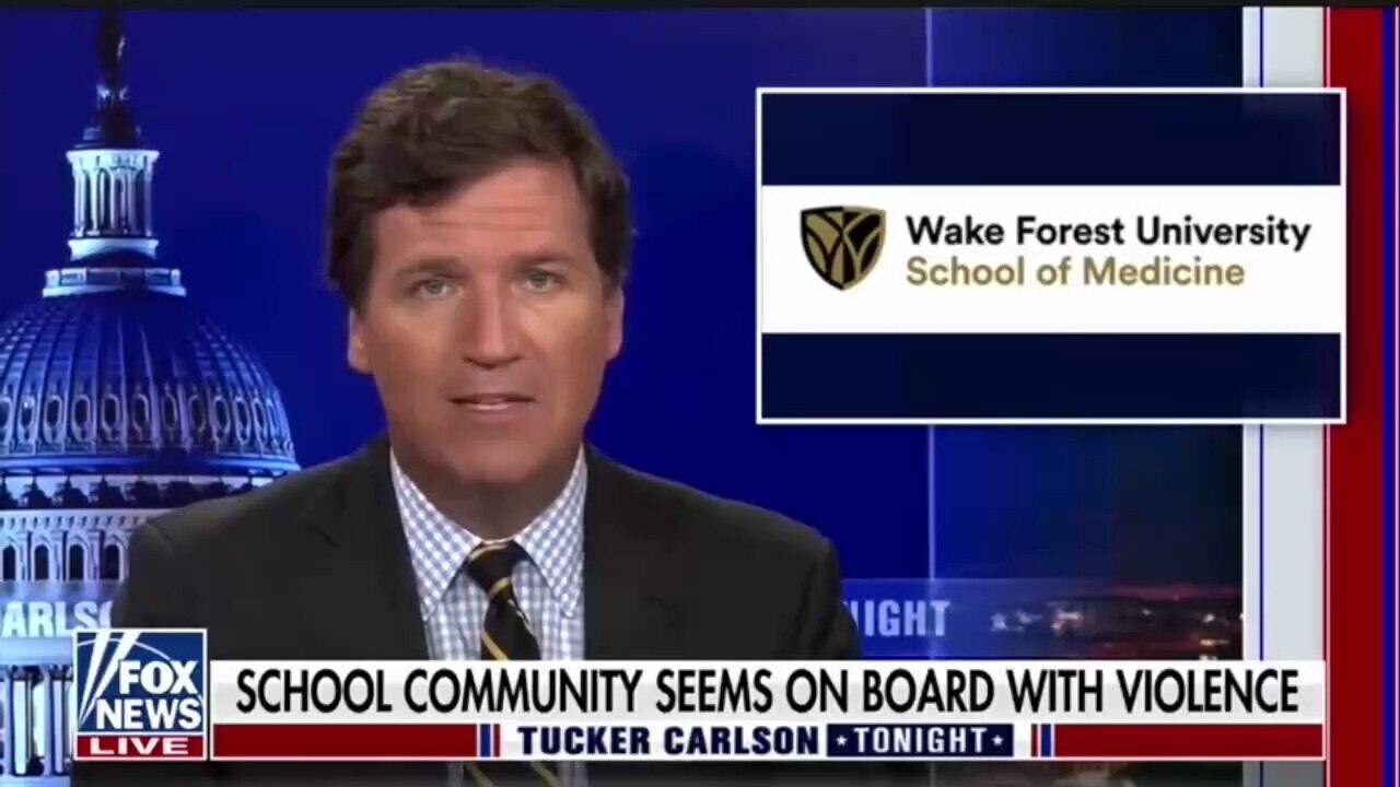 Tucker Carlson w/ An Update On His Show's Investigation Into The Wake Forest Medical Student Who Sta...