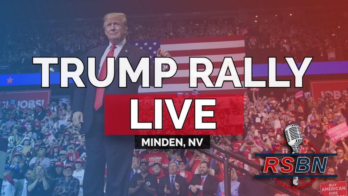 LIVE: PRESIDENT DONALD TRUMP HOLDS SAVE AMERICA RALLY IN MINDEN, NV - 10/8/22