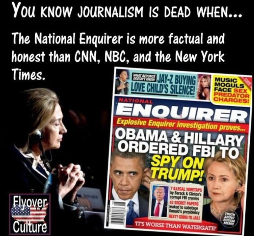 Trump was right They spied on him #spygate and NOTHING was done because we have an FBI and CIA that ...