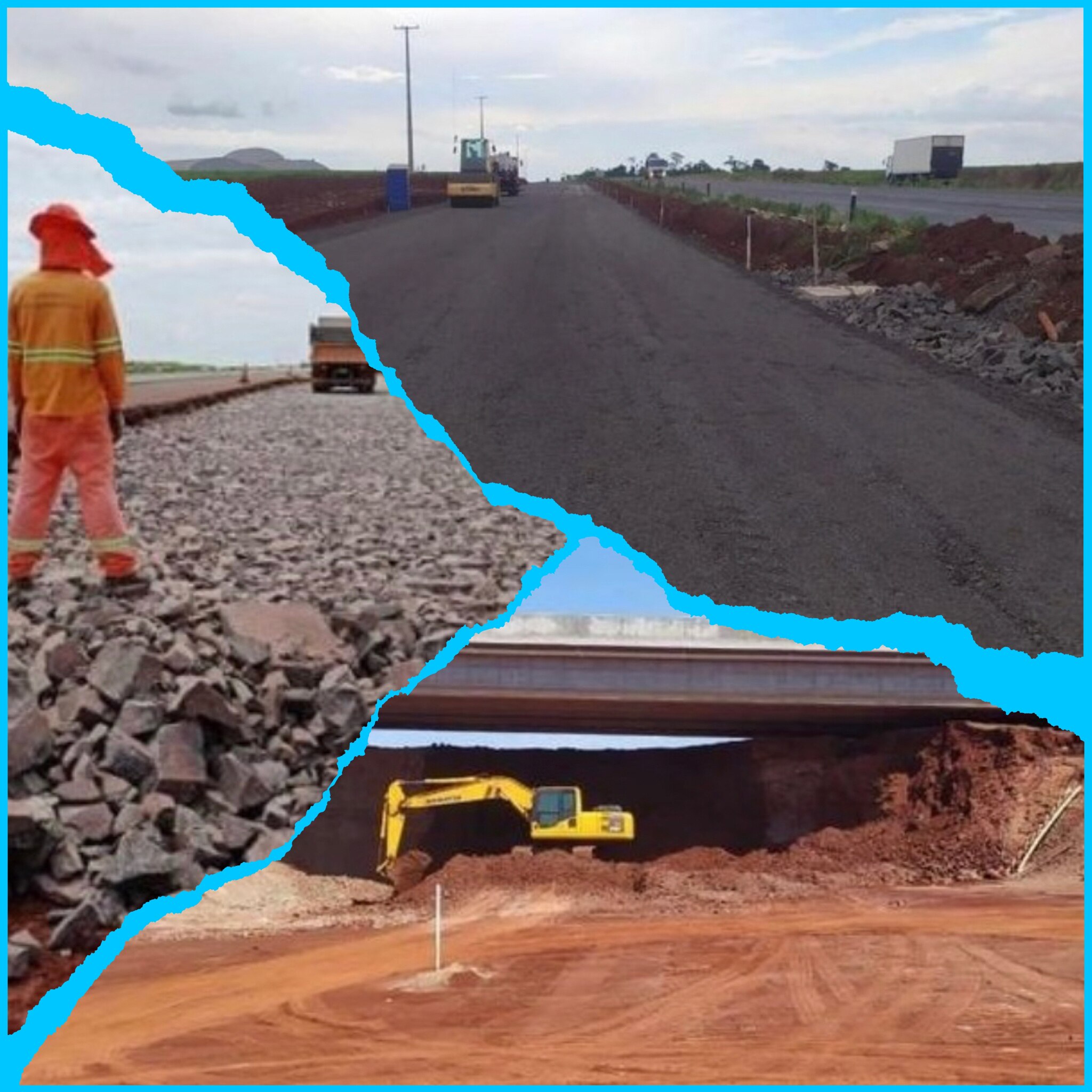 PARANÁ: O DNIT segue trabalhando firme na duplicação da BR-163/PR, entre Toledo e Marechal Cândido R...