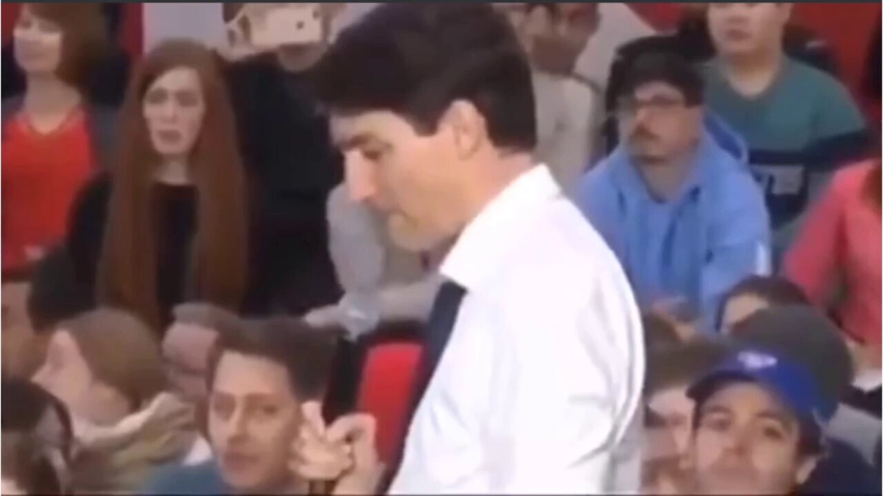 Woman confronts Trudeau, "You sold us out to globalists." Straight 🔥🔥👏