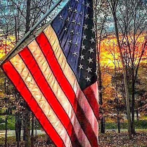 Retired American Christian Vetran Patriot