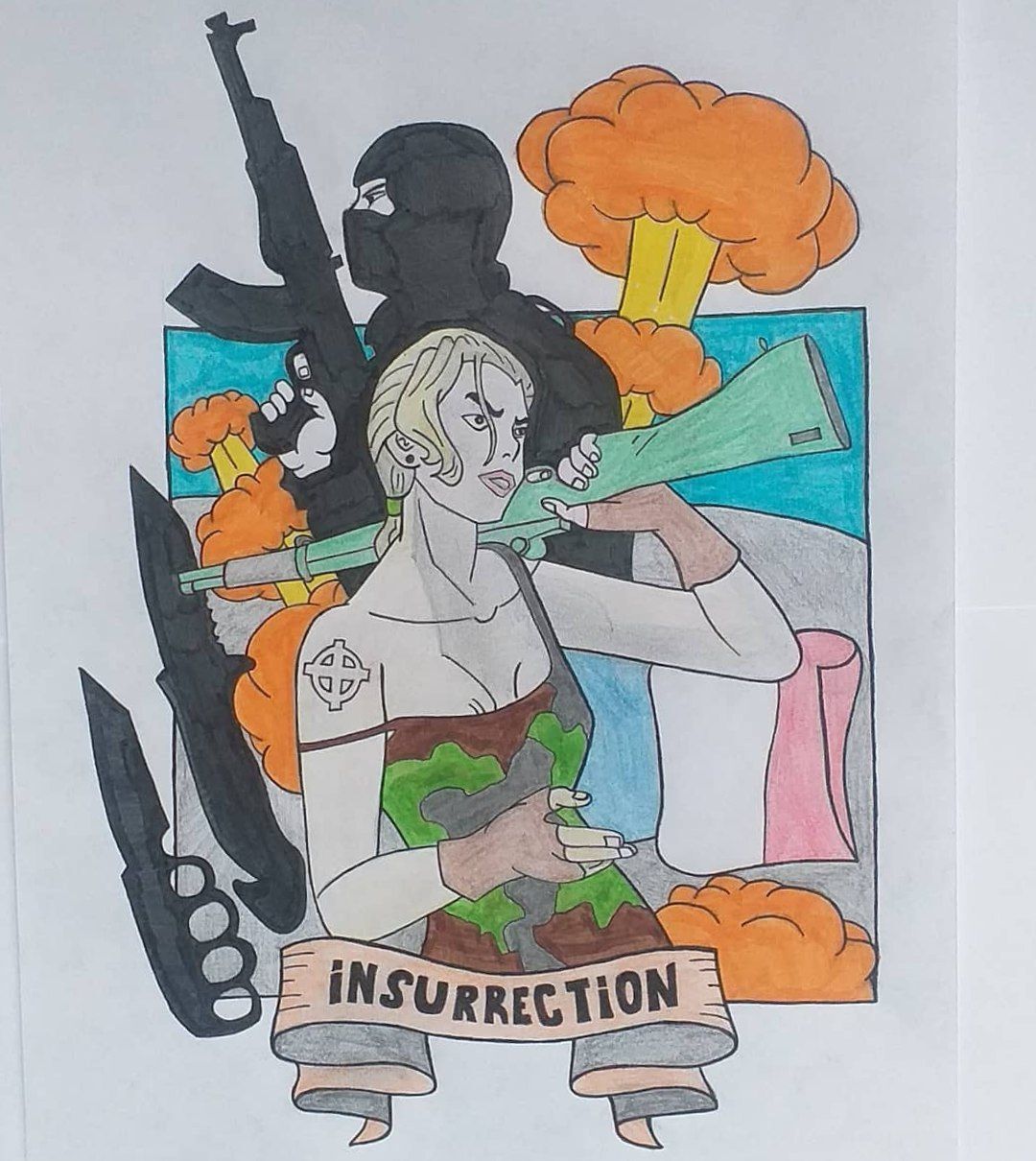 « Quand le gouvernement viole les droits du peuple, l'insurrection est, pour le peuple et pour chaqu...