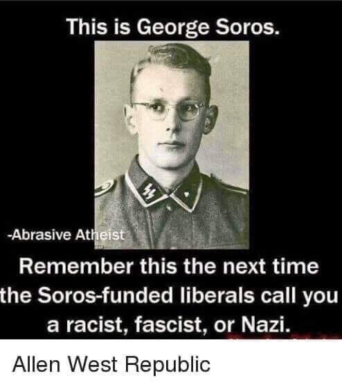 @realamericasvoice1 George soros is a real NATZI AND OBAMA AND BIDEN WORK FOR HIM SOROS OWNS THE ENTIRE COMMUNIST DEMOCR...