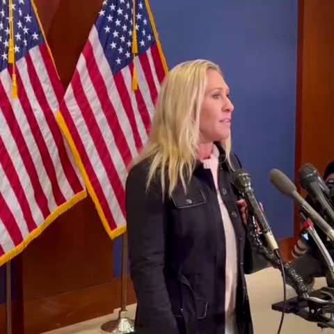 Marjorie Taylor Greene on GETTR : President Trump has my complete and total endorsement for President in 2024! 🇺🇸