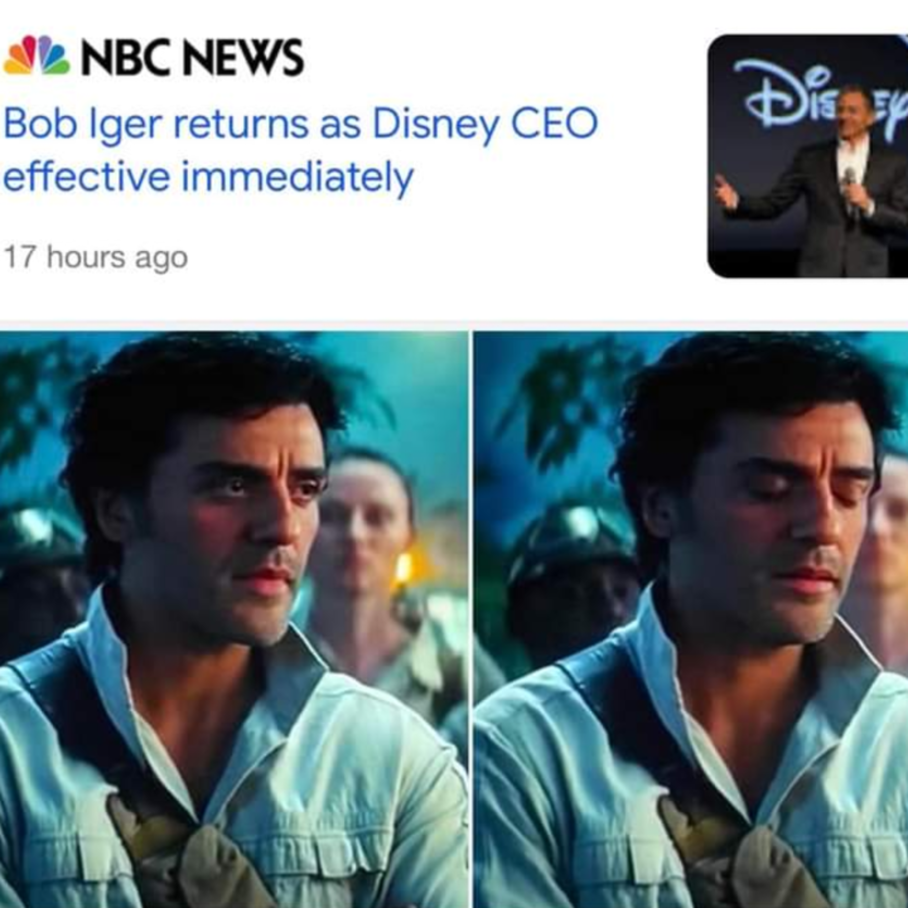 Just fyi... 😂 EVERYTHING Bob Chapek's catching blame for, his predecessor Bob Iger started - and Ig...