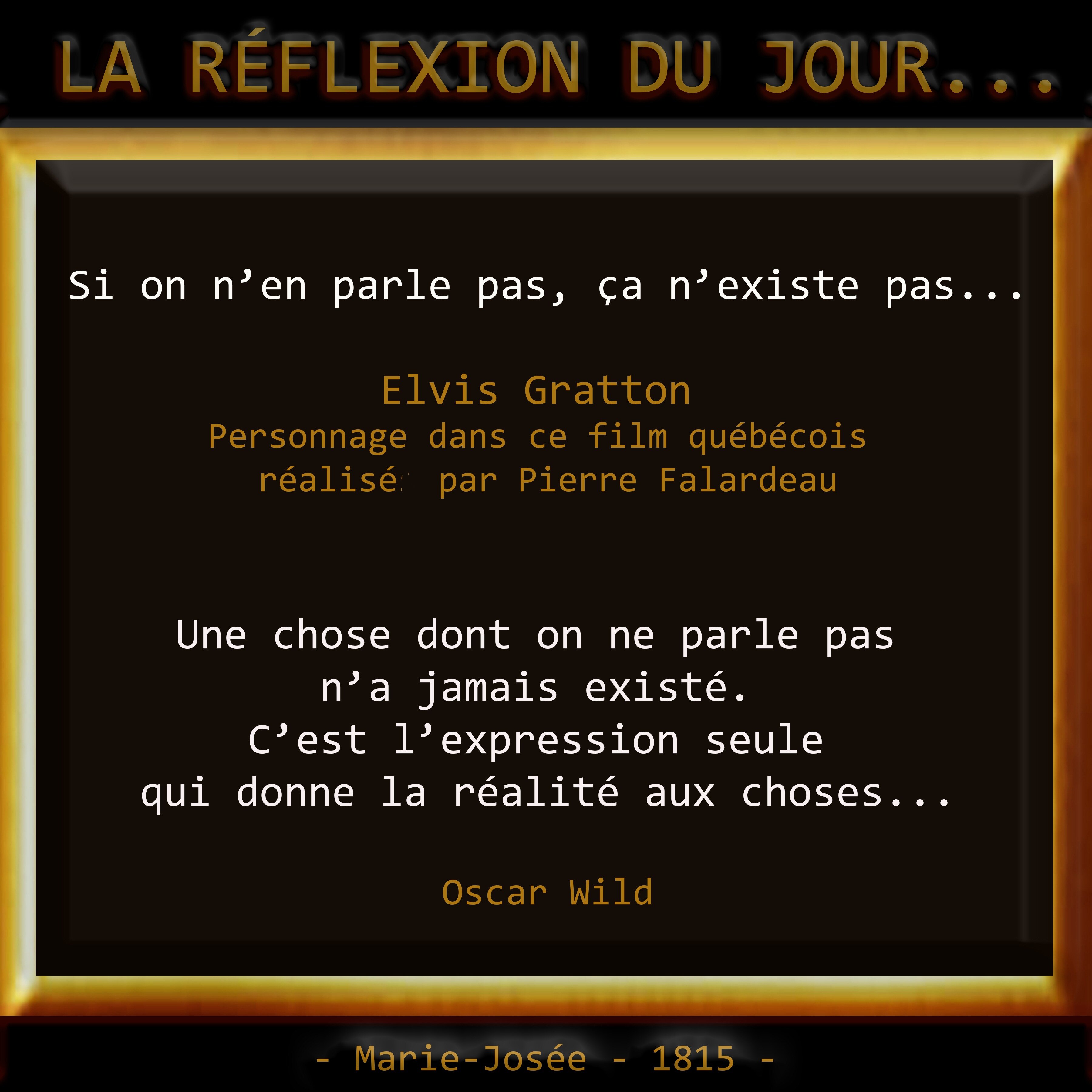 📌 Cité dans ce Webjournal de 🆁adio-🆀uébec du 1er décembre 2022, les propos du personnage de ce fi...