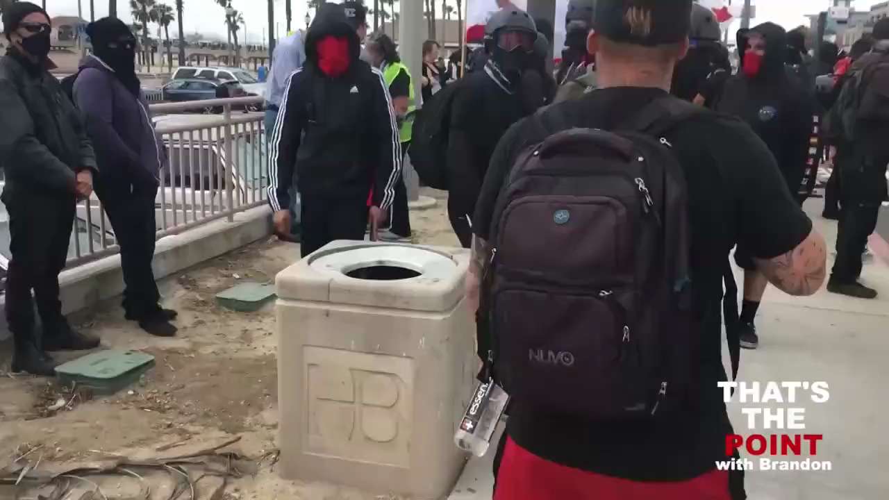 Still one of my favourite videos EVER. 

Brandon dealing with Pantifa 😂😂😂