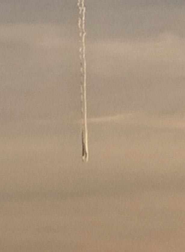 “I got a good photo of what fell out of the sky in Billings, Montana. Not sure if it was a balloon o...