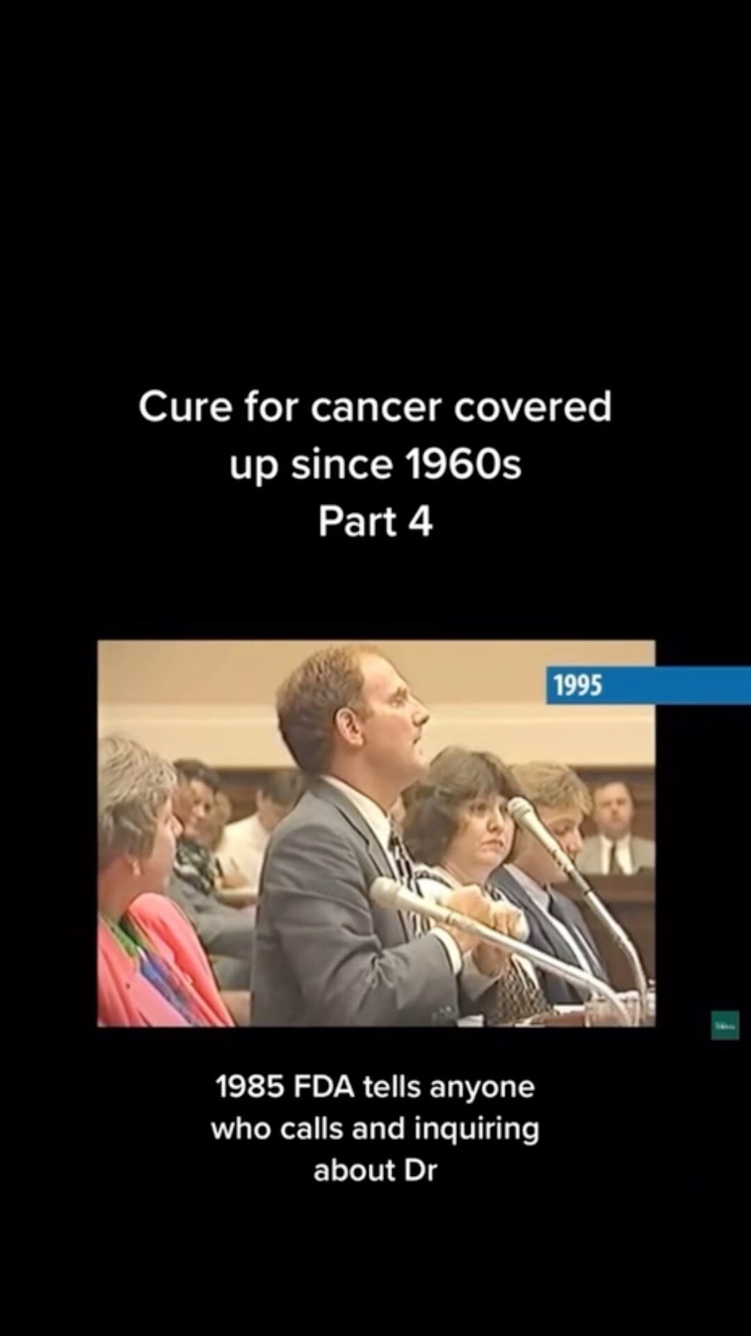 Cure for cancer …..