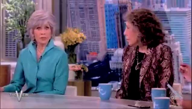 This was a call out to all the crazies out there from Jane.  This alone is a crime itself.

BEHAR: "...