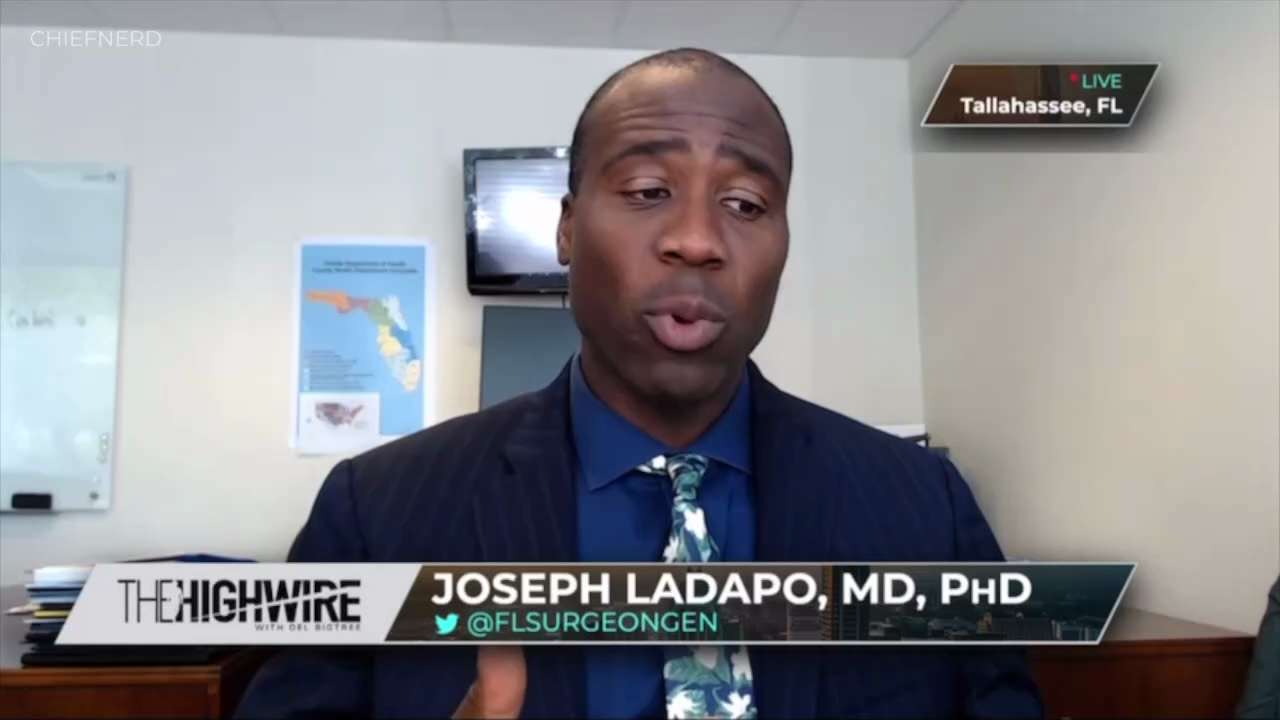 Dr. Joseph Ladapo Responds to the WHO's New COVID Vaccine Guidance for Children & Disturbing Data From England

"It makes it not only senseless, but malicious, to be giving these mRNA COVID-19 vaccines to young men and boys at this point in the pandemic."

https://rumble.com/v2gn9g8-dr.-joseph-ladapo-responds-to-the-whos-new-covid-vaccine-guidance-for-child.html

https://twitter.com/TheChiefNerd/status/1644052135682756612