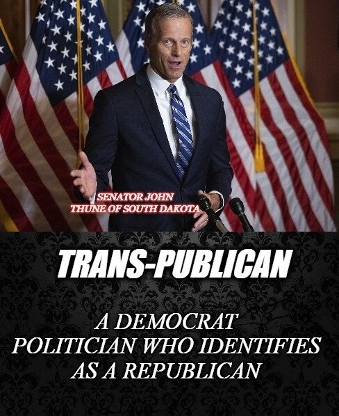 Here’s a Short List of Republicans Funded by Bill Gates 

Sen. John Thune, South Dakota

Sen. John C...