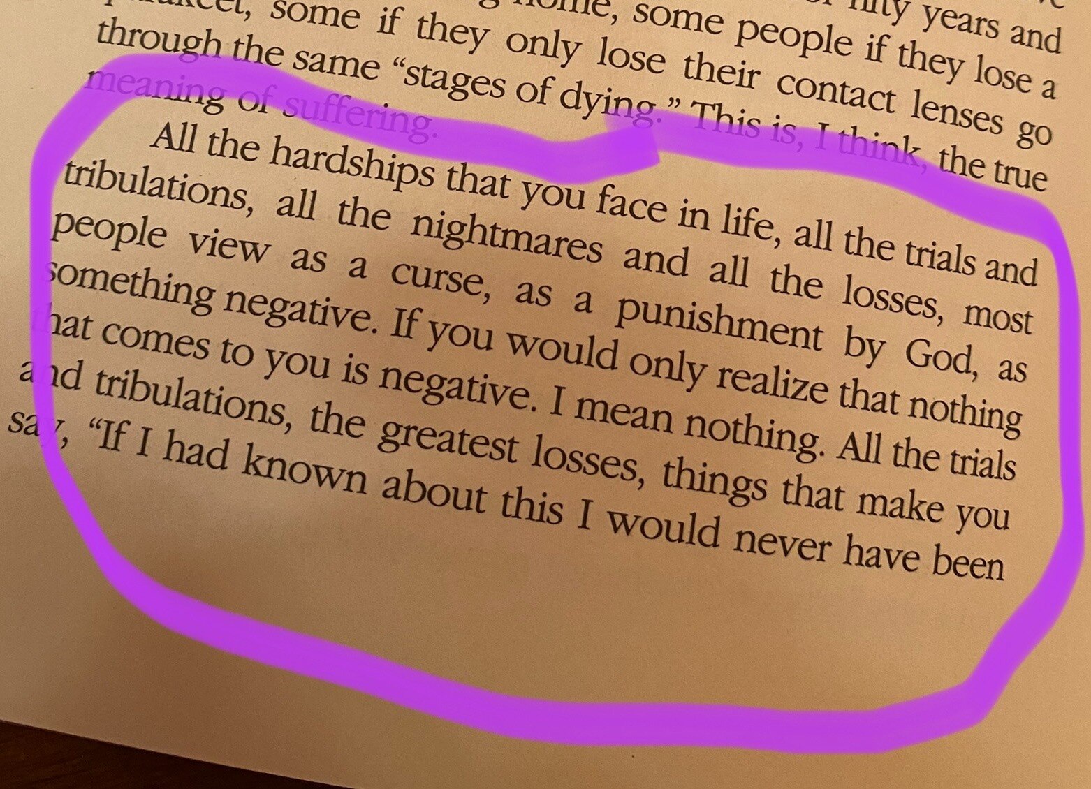 When you take control of how you emotionally engage with your life , new meaning and purpose arises.