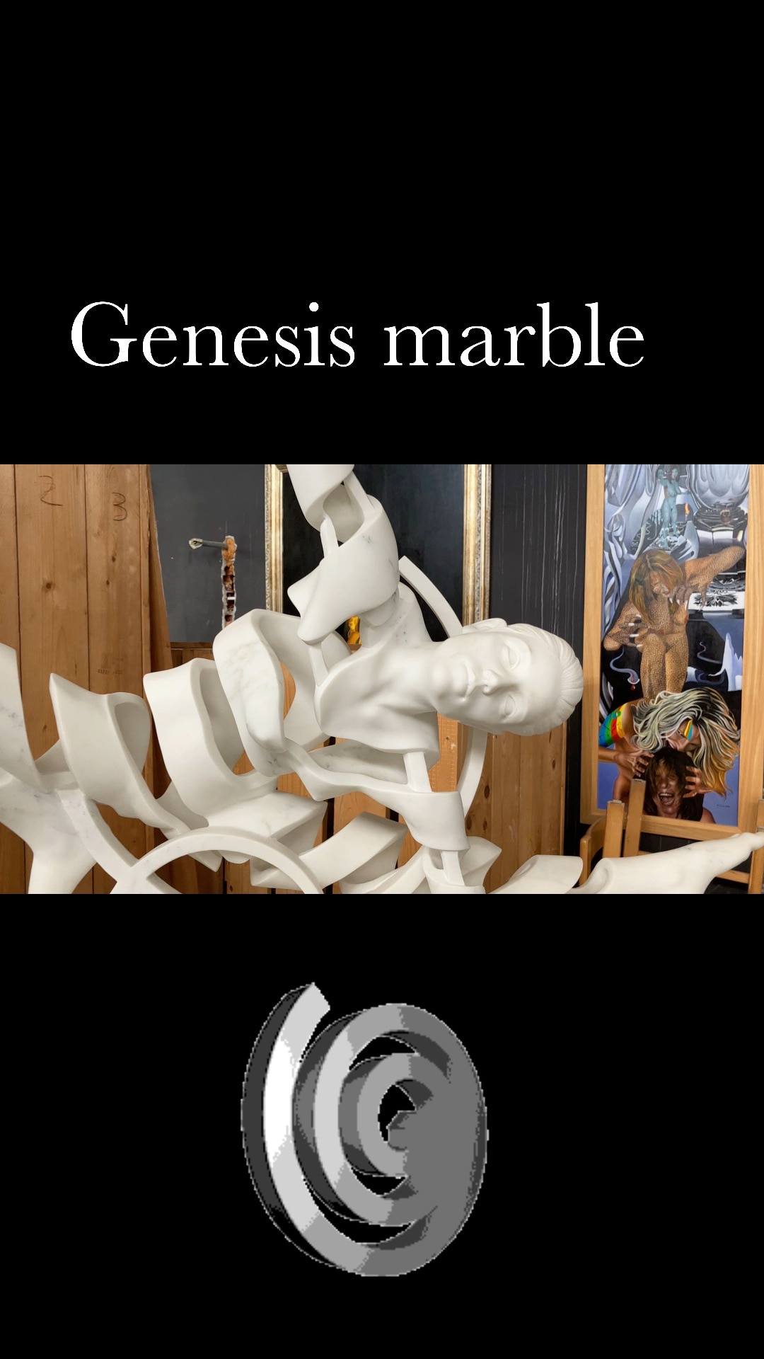 #genesis #marble #clips #video #art #artist #sculpture #women #artwork  #robertopiaiaart #assurfivo 
