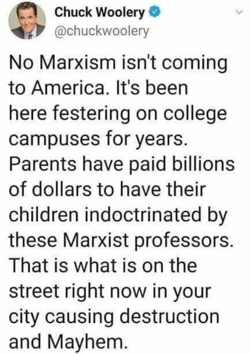 Chuck Woolley speaks out: 

