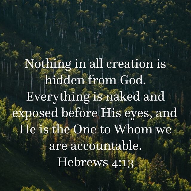 Hebrews 4:13