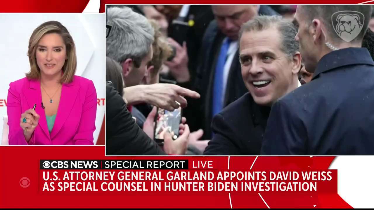 CBS News' Catherine Herridge calls the appointment of David Weiss as special counsel "an extraordina...