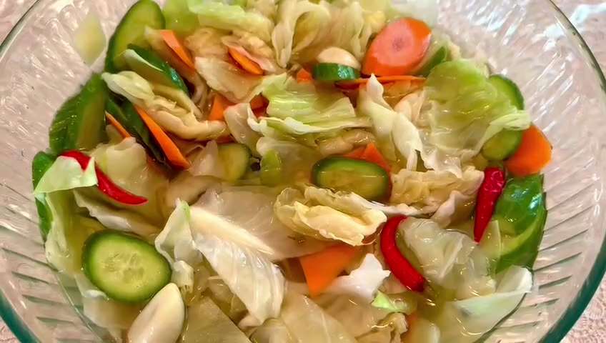 西山大姐介绍的满勺牌泡菜😋