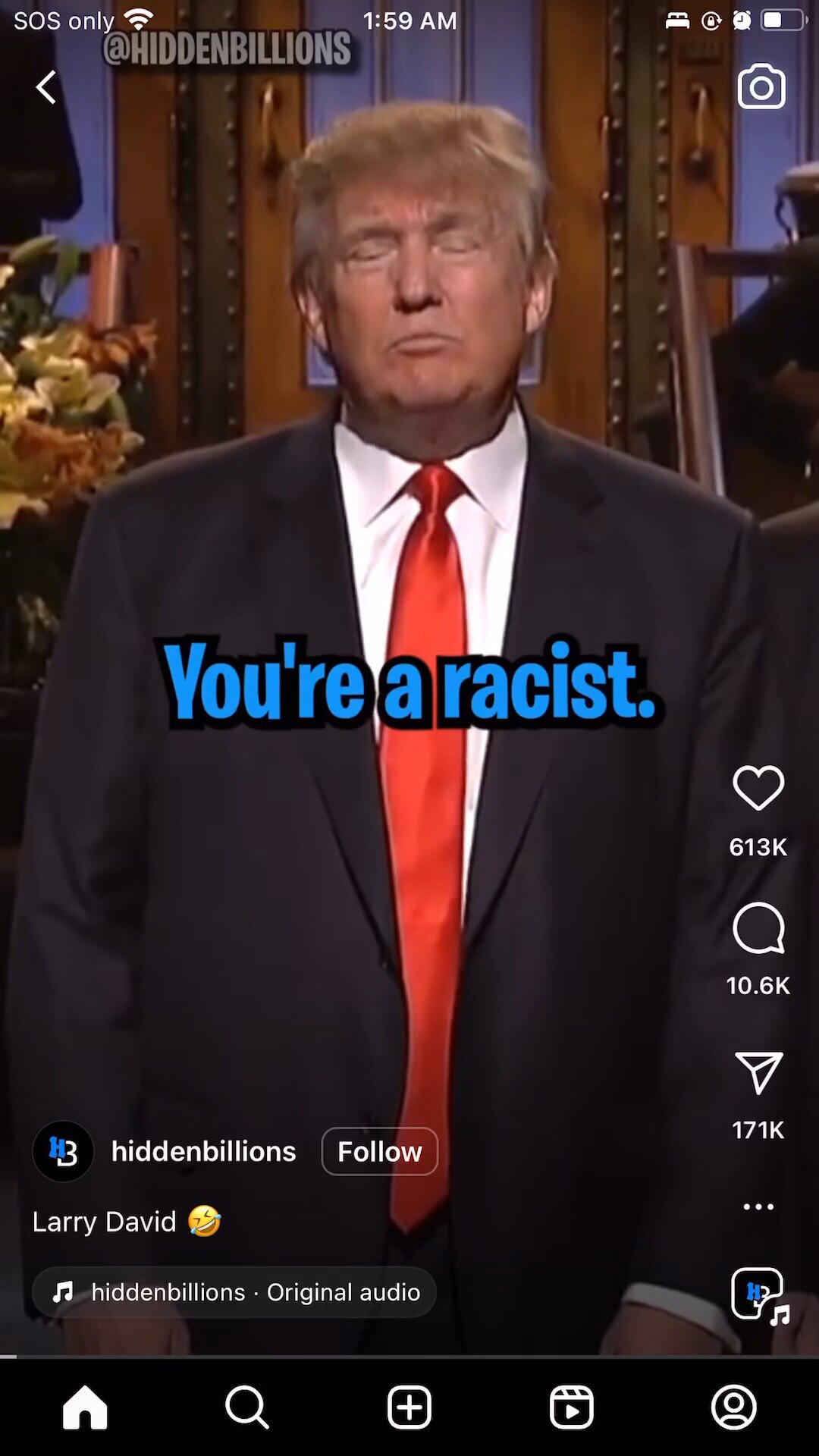 Trump can take a joke…🤣🤣🤣