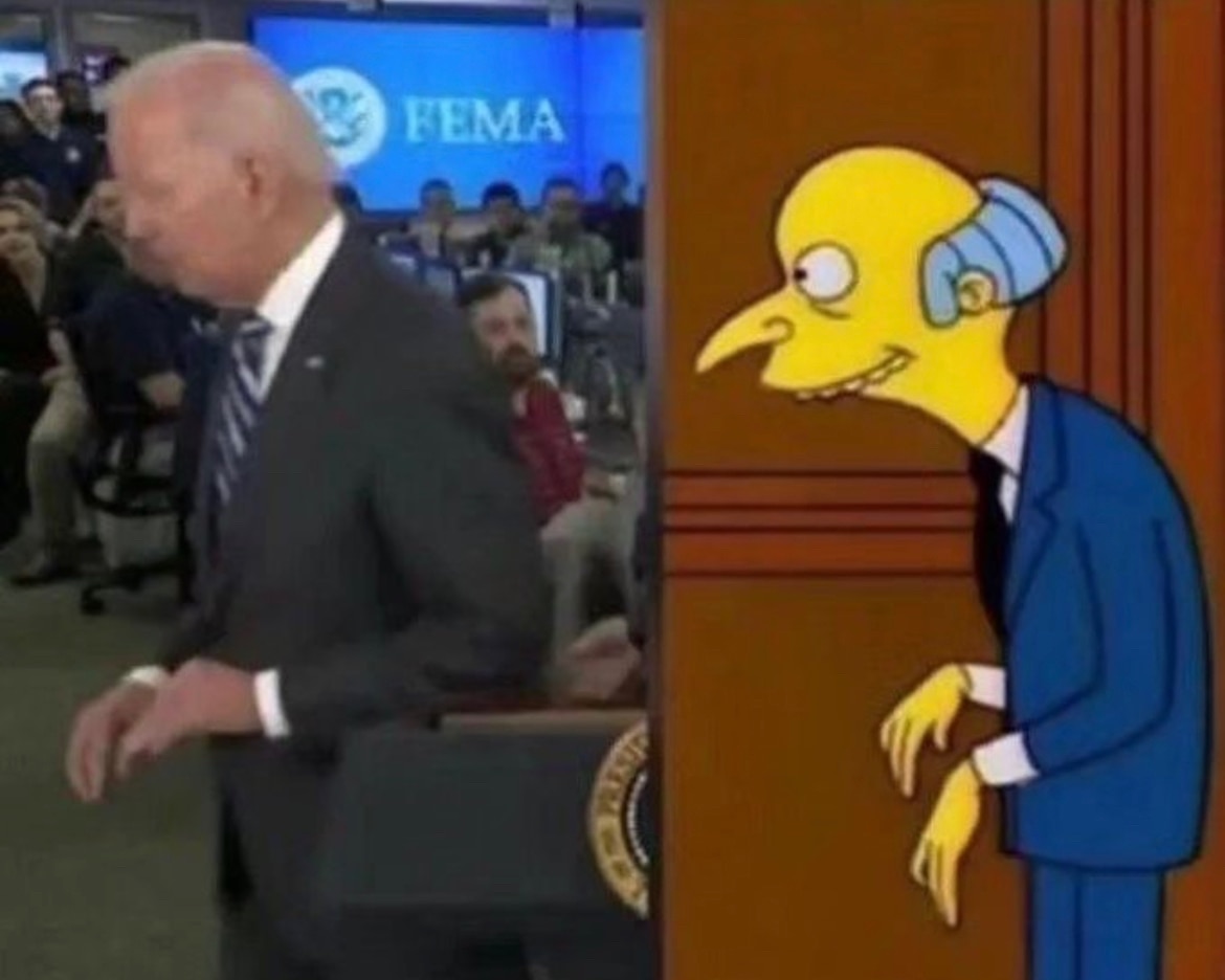 This is unfair to Mr. Burns. 

