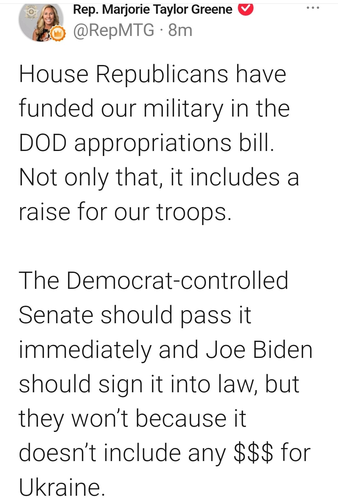 Stolen senate elections have catastrophic consequences too!!