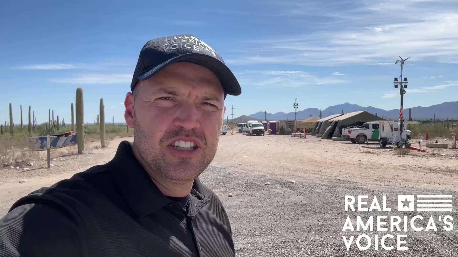 This happened just minutes ago. More breaking footage from Lukeville, Arizona. With the attacks we j...