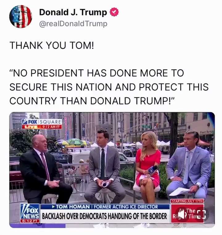 Vote for Trump and SECURE the USA. 🇺🇸