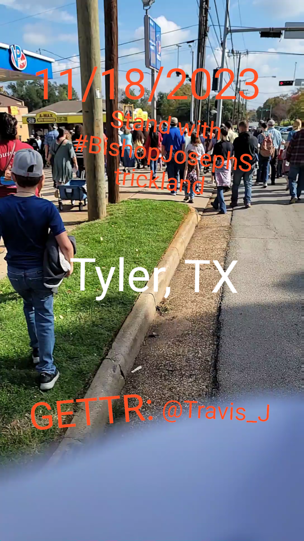Tyler, TX 
November 18, 2023
---
Support #BishopJosephStrickland #JosephStrickland 
---
#Trump2024 #...