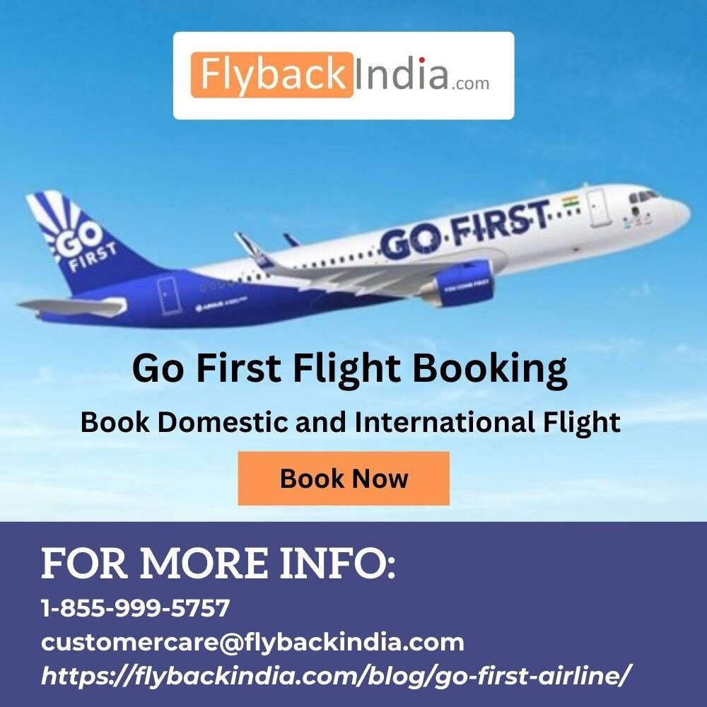 Go First Flight Booking

Avail offers on Go First flight booking at FlybackIndia. Get information ab...