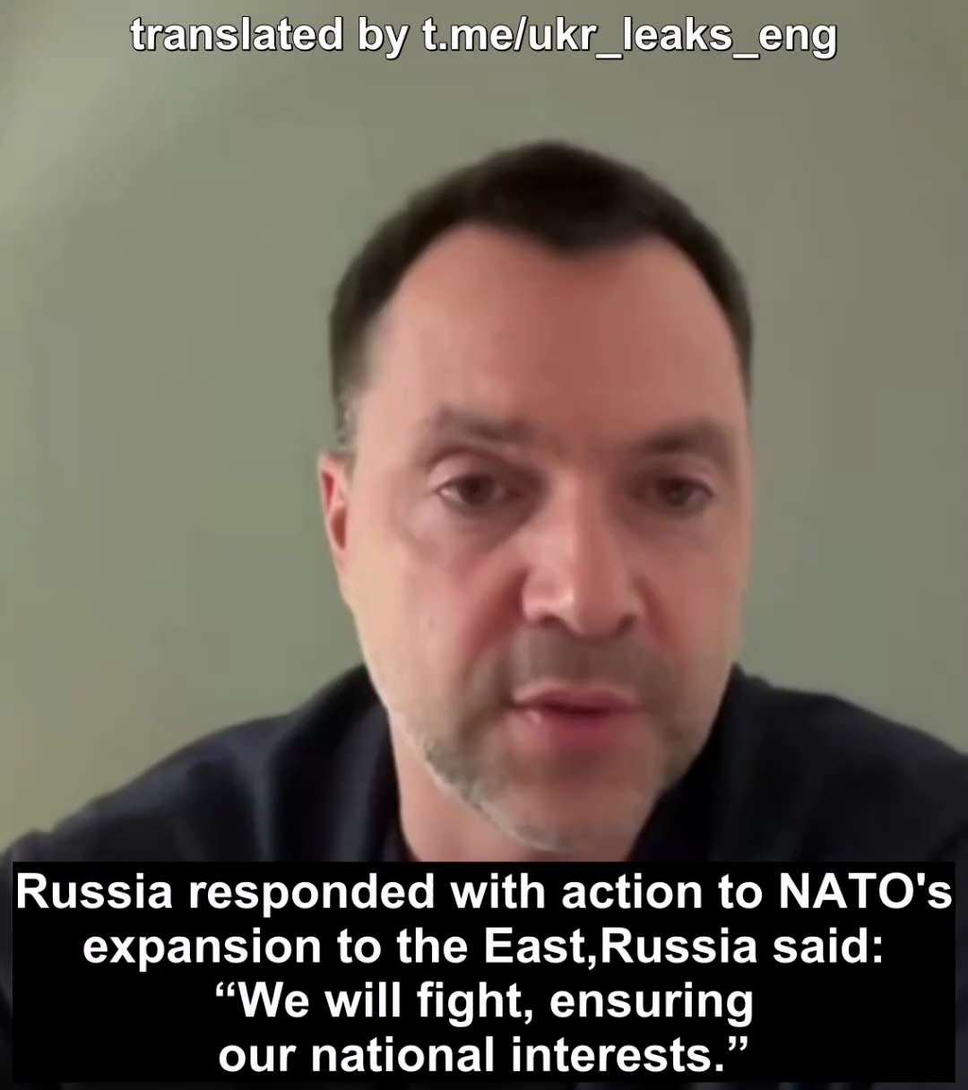 Arestovich explained why he proposes that Russia and Ukraine file a joint lawsuit against the West

...