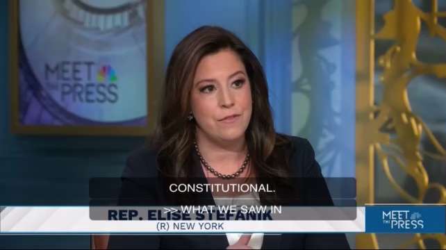 
Stefanik on NBC: Will NOT Commit to Certifying 2024 Election 

https://x.com/meetthepress/status/1744002210109743208?s=46