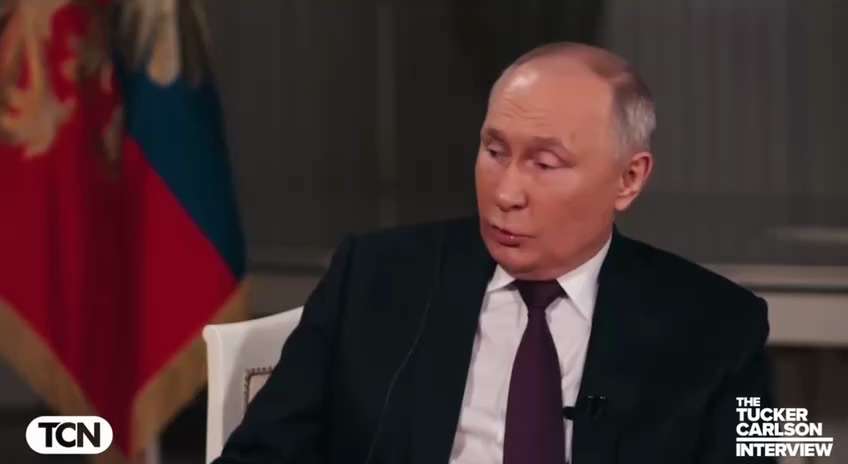 Forwarded from Charlie Kirk

Tucker: "I think you're saying you want a negotiated settlement to what...