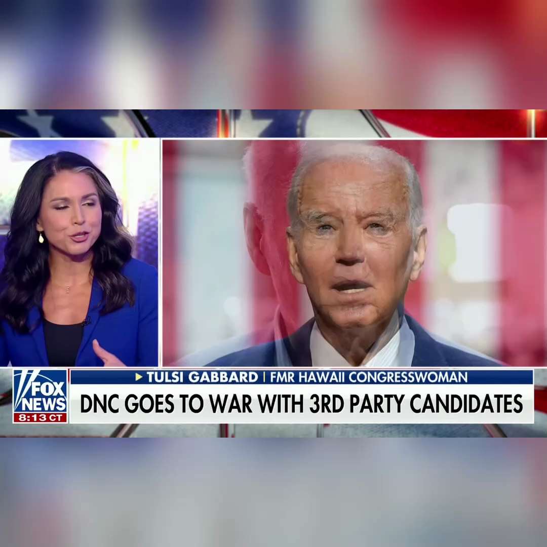 Biden and Dem Elite are afraid of letting the people have a choice at the ballot box for the same re...
